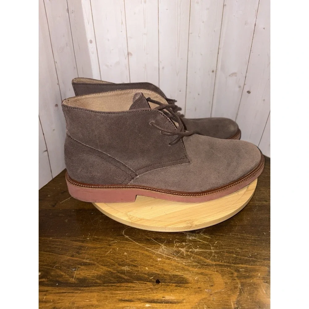 Polo Ralph Lauren Men's Tan Leather Torrington Chukka Boots 11D Brown‎